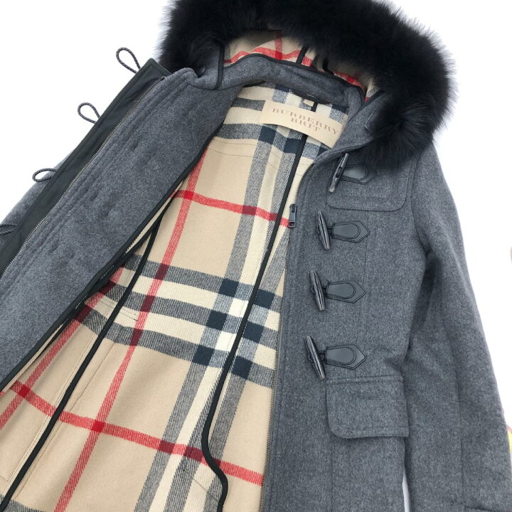 楽天市場】Burberry Brit バーバリーブリット ダッフルコート 美品  