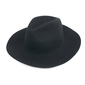 CA4LA カシラ×ノックス フェルトハット 良好 ブラック ユニセックス 帽子 ハット hat 服飾小物 【中古】
