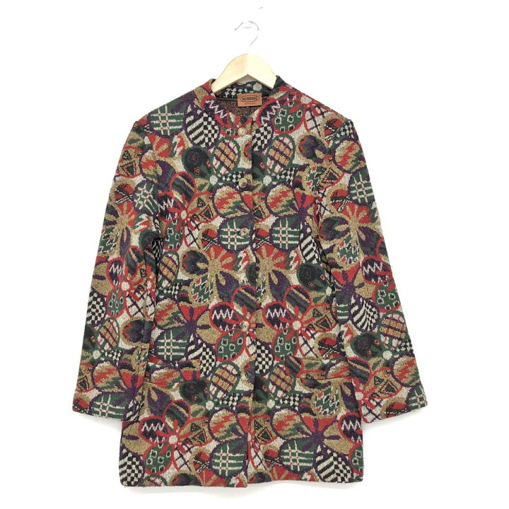 楽天市場】MISSONI ミッソーニ コート 良好 マルチカラー レディース 