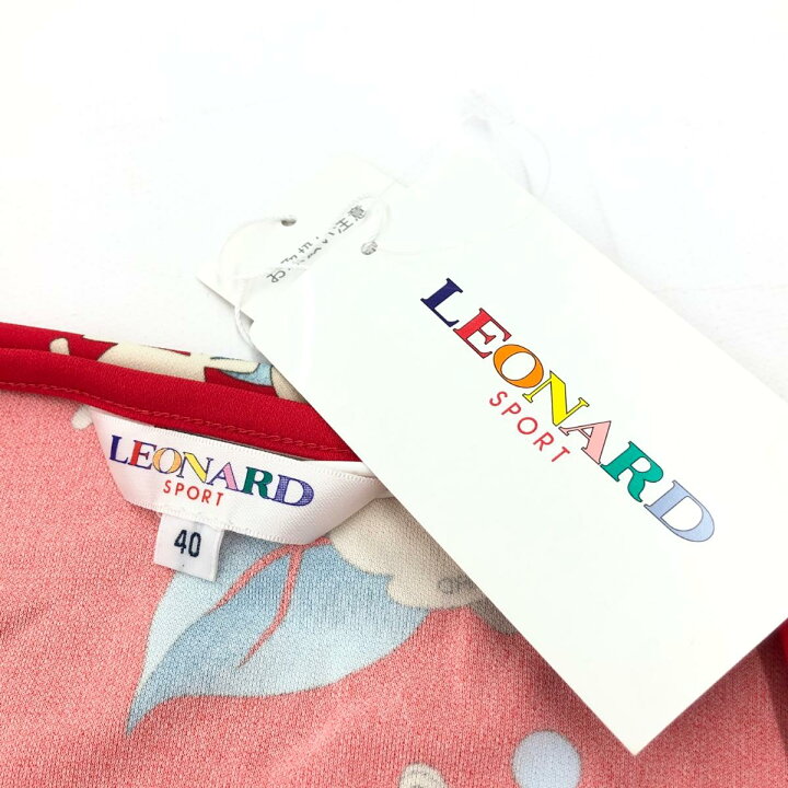 楽天市場】LEONARD SPORT レオナールスポーツ 七分袖カットソー 新品 