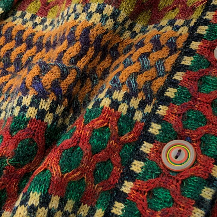 楽天市場】MISSONI ミッソーニ Vネックカーディガン マルチカラー 