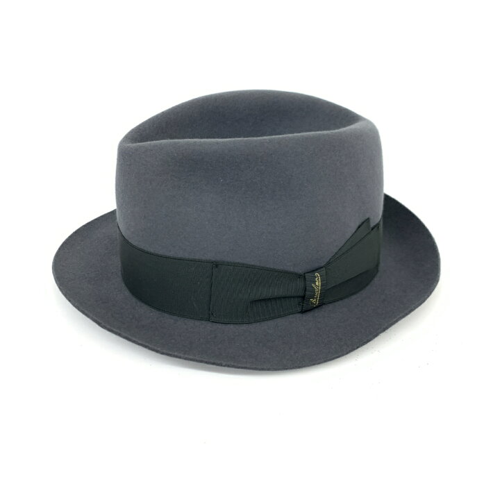 楽天市場】Borsalino ボルサリーノ ラビットハット 良好 57 グレー 