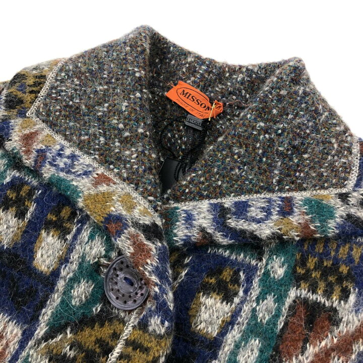 楽天市場】MISSONI ミッソーニ コート 良好 サイズ42-08 マルチカラー 