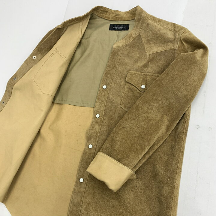 楽天市場】UNUSED アンユーズド レザーウエスタン シャツ 1 US0909 