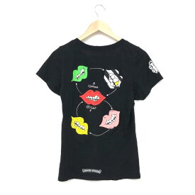 Chrome Hearts クロムハーツ 半袖カットソー S ブラック コットン レディース MATTY BOY クルーネック トップス Tシャツ アメリカ製 【中古】