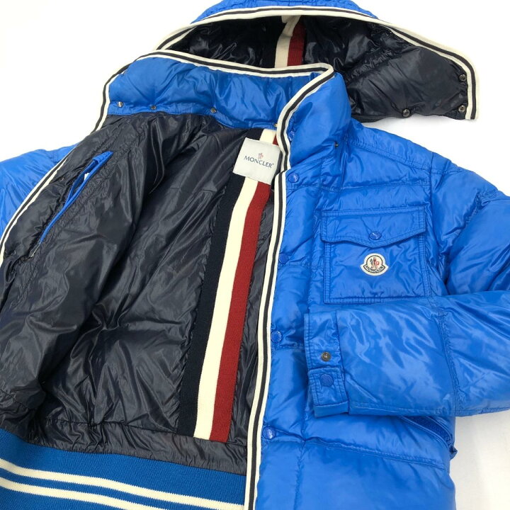 楽天市場】MONCLER モンクレール ダウンジャケット サイズ2 ブルー  