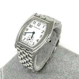 TIFFANY&Co. ティファニー クラシック 腕時計 クオーツ 良好 シルバーカラー SS×SS レディース ウォッチ watch 【中古】