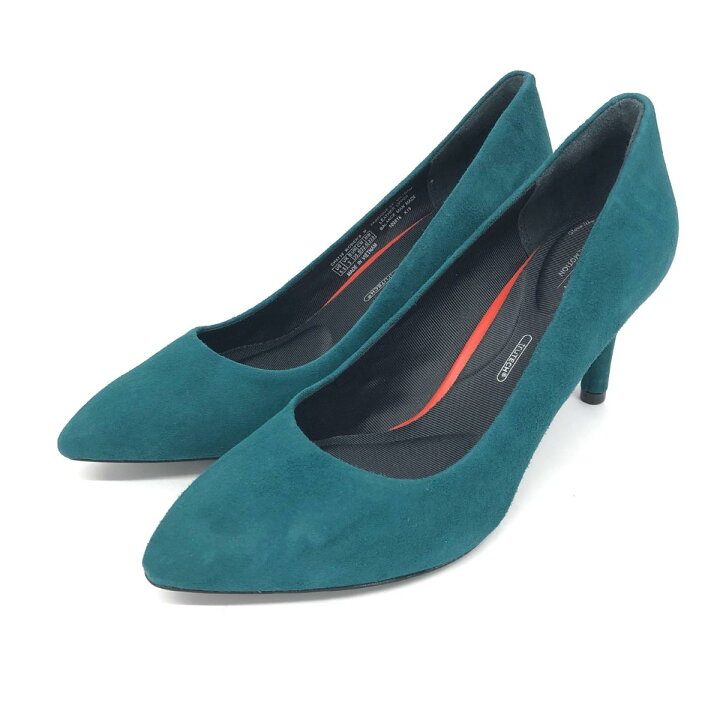 楽天市場】ROCKPORT ロックポート パンプス 美品 22.5 グリーン 