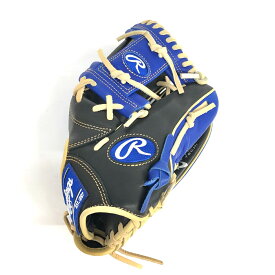 Rawlings ローリングス Rawlings Heart of the Hide ソフトボール グローブ 11.5インチ ブラック/ブルー スポーツ用品 【中古】