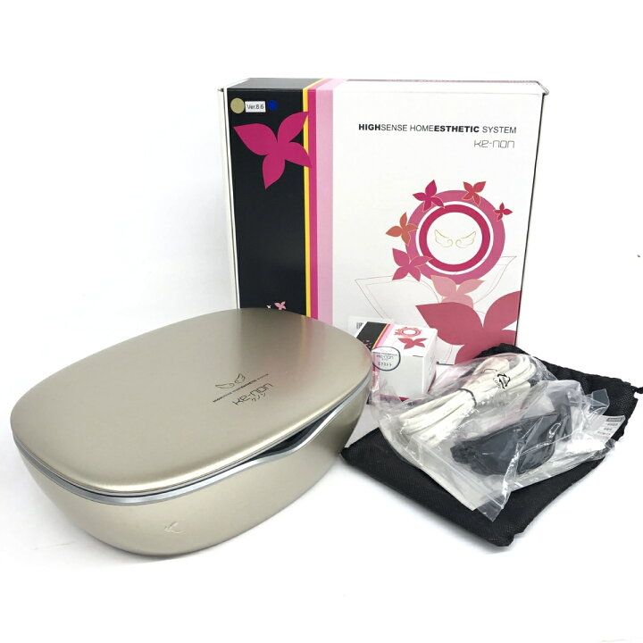楽天市場】KE-NON ケノン 家庭用脱毛器 光美容 箱付 美品 ver8.6 