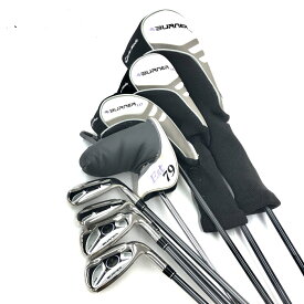 TaylorMade テーラーメイド BURNER ゴルフクラブ 8本セット ハーフセット フレックスL レディース 【中古】