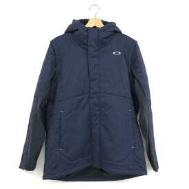 OAKLEY オークリー ジップアップ ジャケット 未使用品 XXL ネイビー メンズ アウター UNEVEN　PUFF　JACKET 2WAY ベスト 17 【中古】