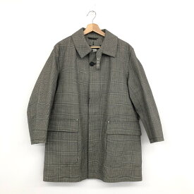 MACKINTOSH LONDON マッキントッシュロンドン ゴム引き コート M グレー メンズ アウター ポールスミス ライナー付き 【中古】