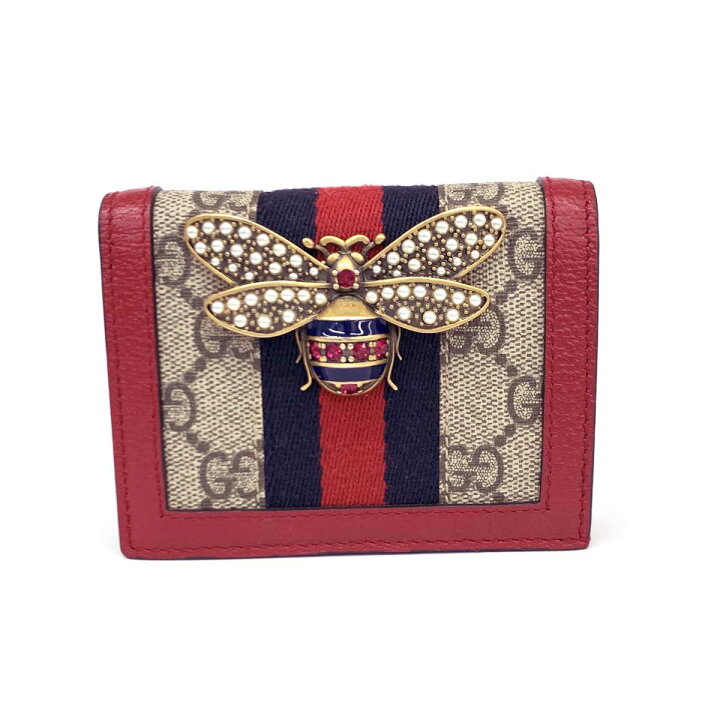 楽天市場】GUCCI グッチ GGスプリーム クイーンマーガレットビー 二 