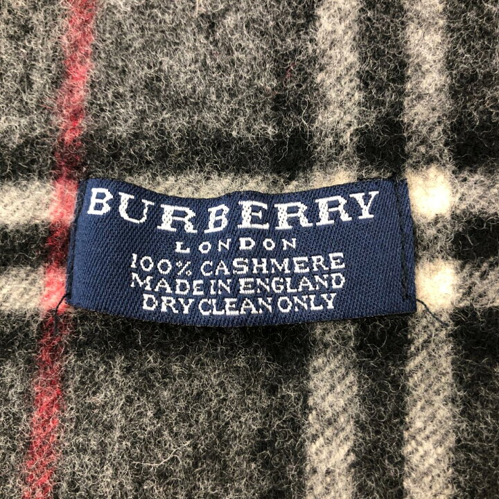 楽天市場】BURBERRY LONDON バーバリーロンドン マフラー グレー 