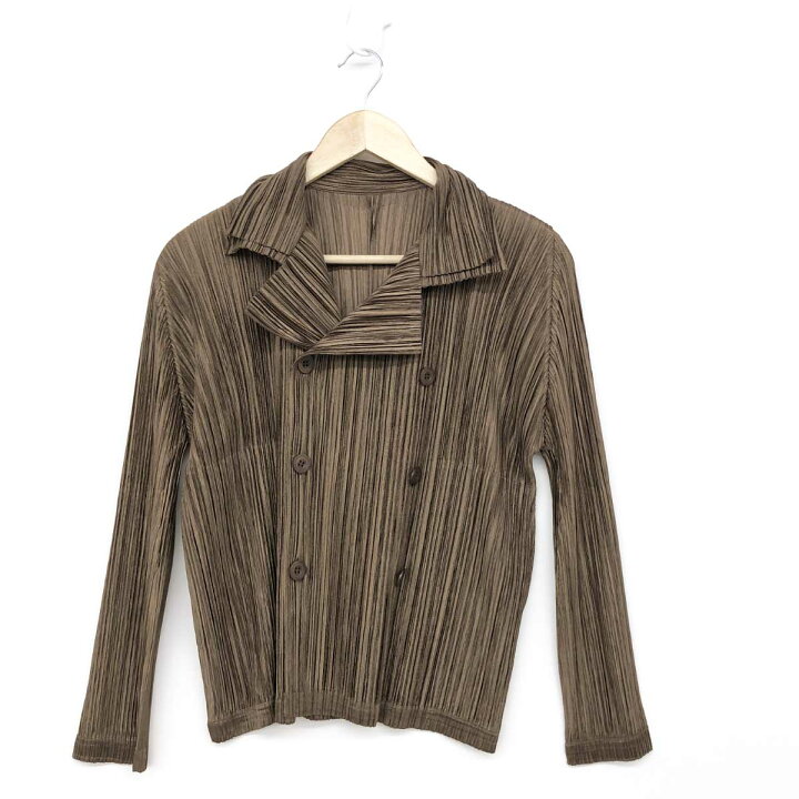 楽天市場】PLEATS PLEASE プリーツプリーズ 長袖ジャケット 美品  