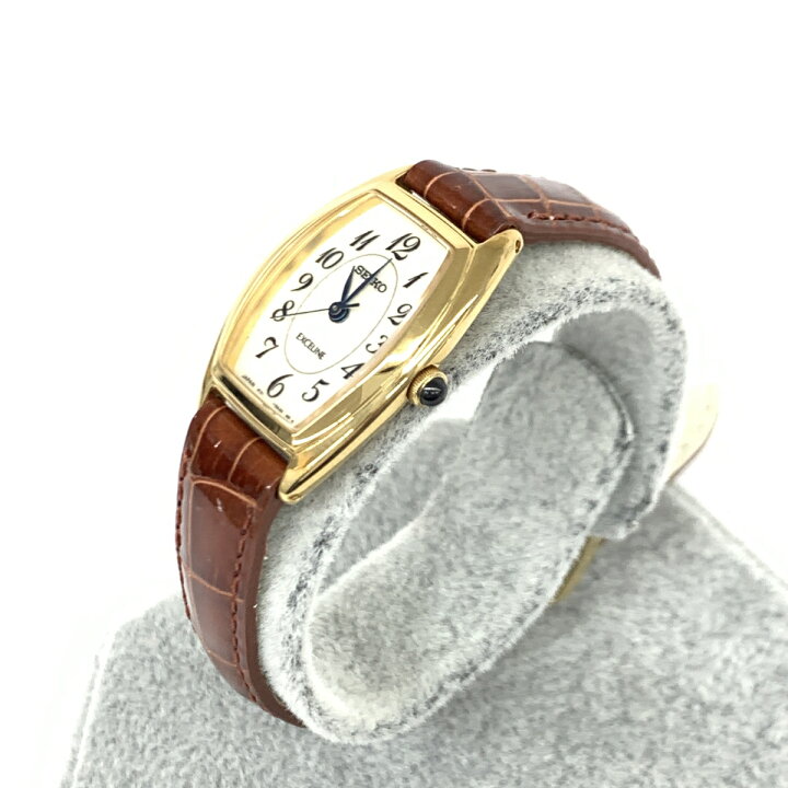 楽天市場】SEIKO セイコー エクセリーヌ 腕時計 クォーツ 美品 1F21 