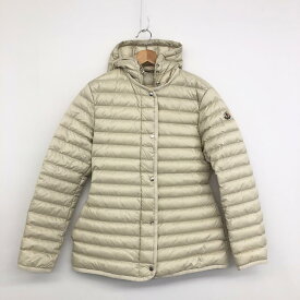 MONCLER モンクレール ダウンジャケット 2 ホワイト レディース アウター 22年 【中古】