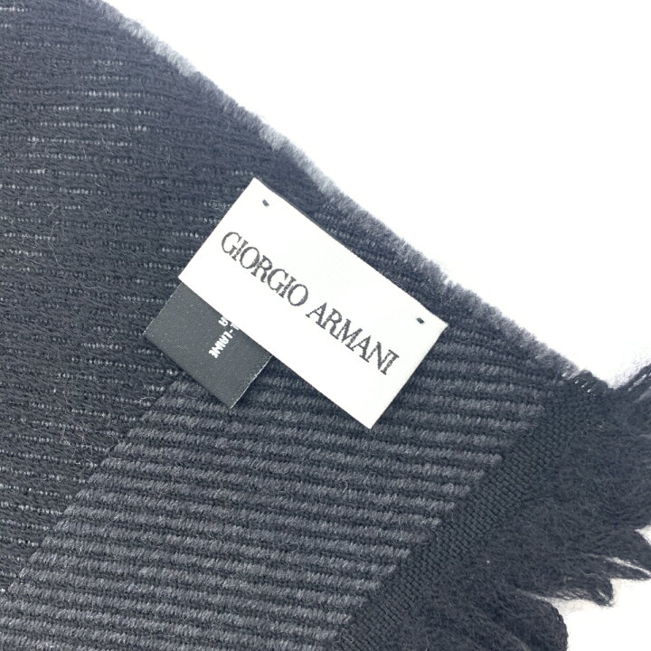 楽天市場】GIORGIO ARMANI ジョルジオアルマーニ マフラー 良好  