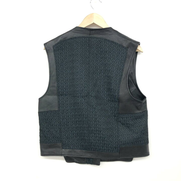 楽天市場】HELMUT LANG ヘルムートラング レザーベスト 良好 L 
