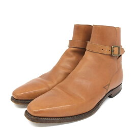 Crockett&Jones クロケット&ジョーンズ JODHPUR ショートブーツ 5 ブラウン レザー レディース 靴 シューズ ブーティー boots 【中古】