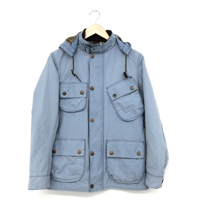 楽天市場】Barbour バブアー ジップアップジャケット サイズ36 ブルー  