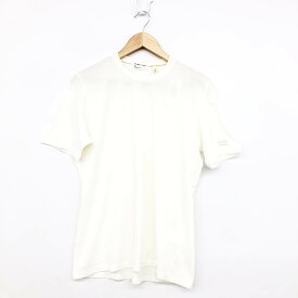 HELMUT LANG ヘルムートラング 半袖Tシャツ 未使用品 サイズM ホワイト コットン メンズ トップス 本人期 1998 Back Stage 【中古】