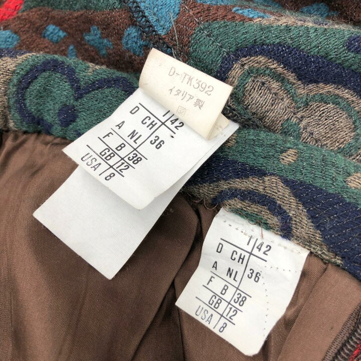 楽天市場】MISSONI ミッソーニ ジャケット＆スカート 良好 サイズI42 