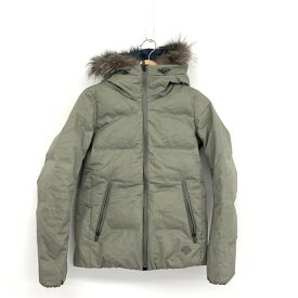 DESCENTE デサント ダウンジャケット S DHSD3296WS カーキ メンズ アウター 水沢ダウン リミテッドエディション VENTILE 【中古】