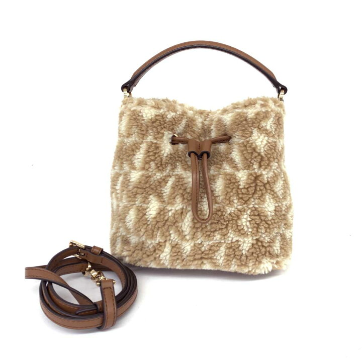 楽天市場】MICHAEL KORS マイケルコース ミニ2WAYバッグ 美品 ブラウン  