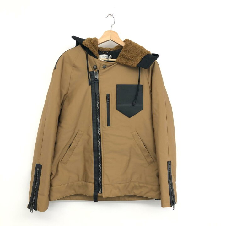 楽天市場】COACH コーチ フーデットミリタリー ブルゾン 未使用品 46 