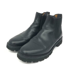 Berwick バーウィック サイドゴアブーツ 6 ブラック レザー メンズ 靴 シューズ boots ワークブーツ 【中古】