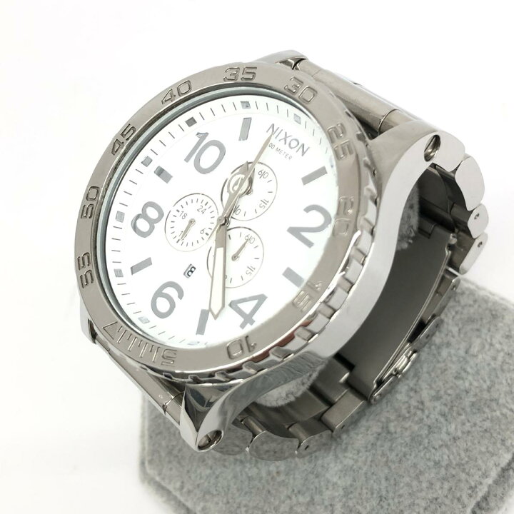 楽天市場】Nixon ニクソン THE 51-30 腕時計 クロノグラフ シルバー 