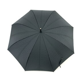 GIVENCHY ジバンシィ 長傘 ブラック 4Gロゴ柄 ワンタッチ メンズ ヴィンテージ ムーンバット製 雨傘 服飾小物 【中古】