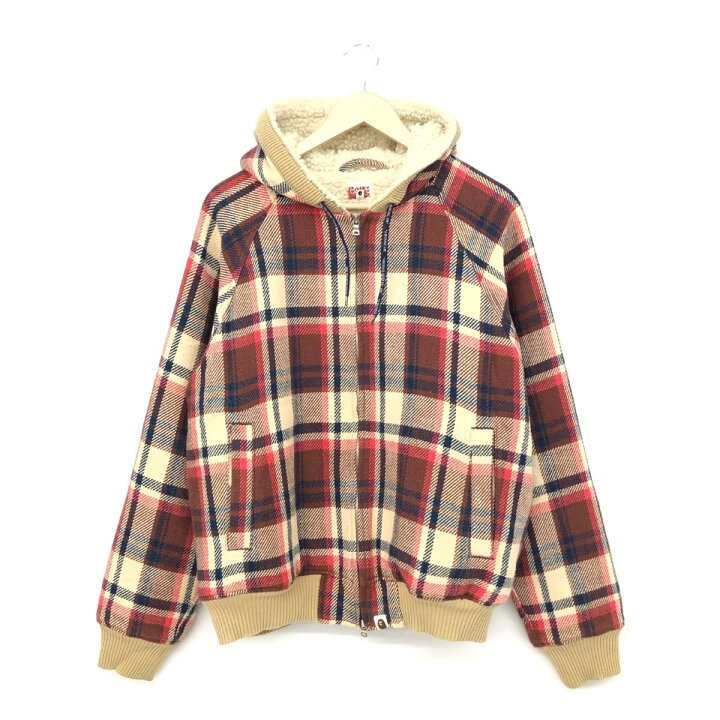 楽天市場】A BATHING APE アベイシングエイプ ラブジェネチェックボア  