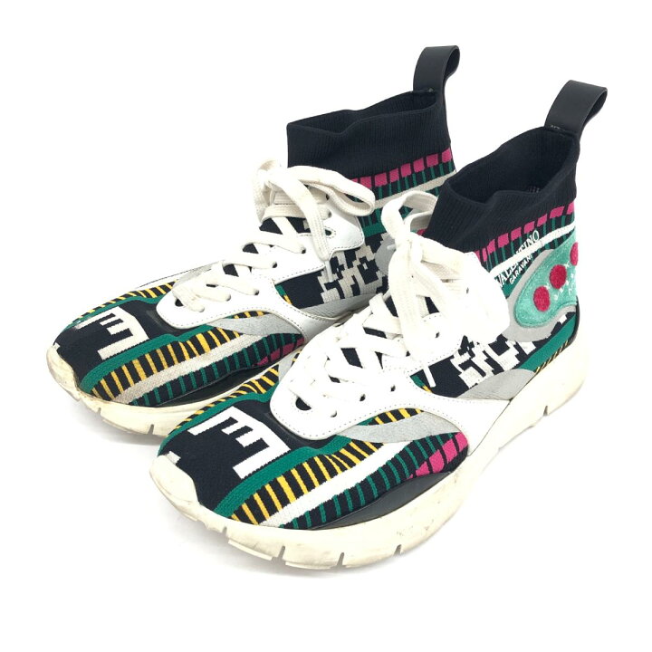 楽天市場】VALENTINO ヴァレンティノ スニーカー 41 マルチカラー 