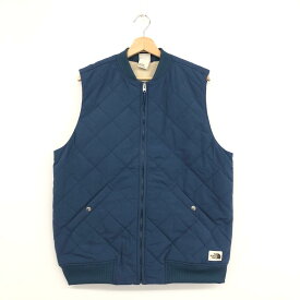 THE NORTH FACE ザノースフェイス キルティング ベスト 良好 M ネイビー メンズ アウター CUCHILLO INSULATED VEST 【中古】