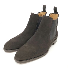 Berwick バーウィック サイドゴアブーツ サイズ6 ブラウン スエード メンズ 靴 シューズ boots ワークブーツ 【中古】