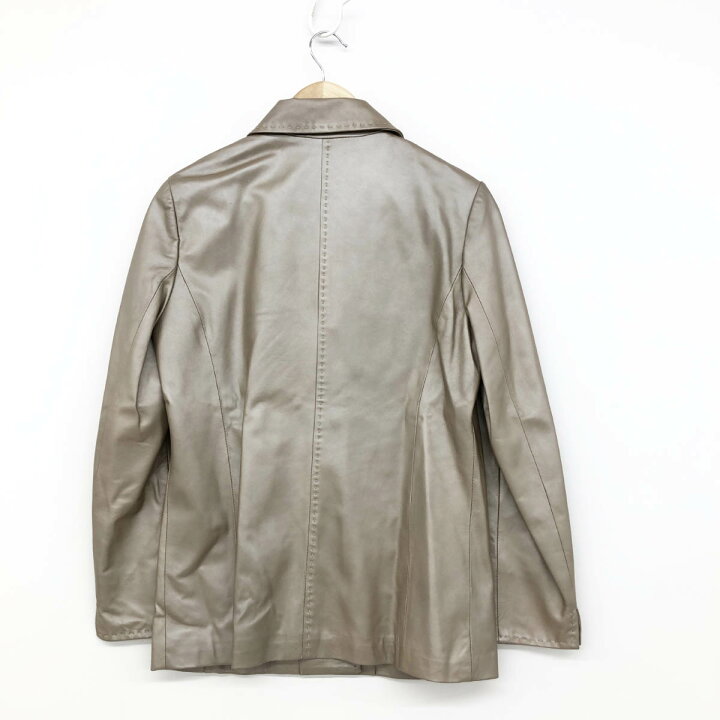 楽天市場】BALMAIN PARIS バルマン レザージャケット サイズ7 ベージュ 