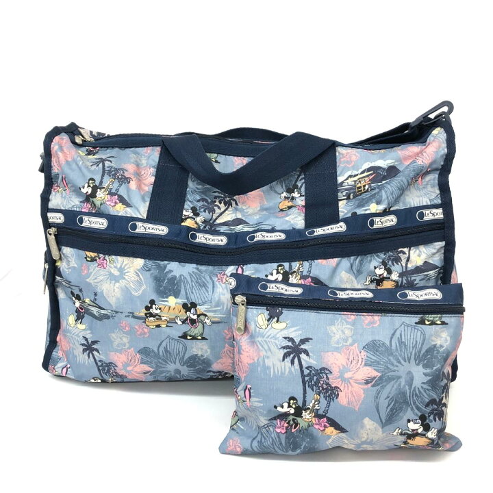 楽天市場】LeSportsac レスポートサック ボストンバッグ 良好 ブルー  