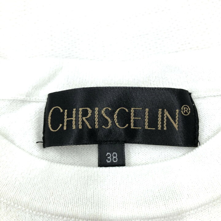 楽天市場】CHRISCELIN クリスセリーン 半袖ニット 良好 サイズ38