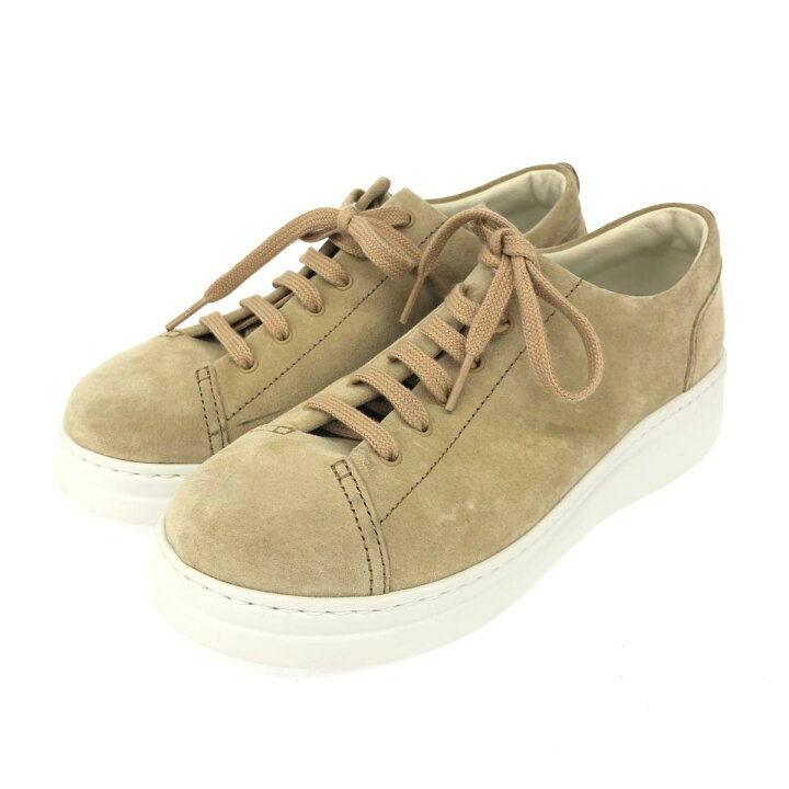 楽天市場】CAMPER カンペール スニーカー 良好 38 ベージュ スエード 