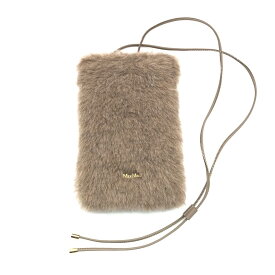 MAX MARA マックスマーラ ショルダーバッグ 良好 ブラウン ファー レディース 斜め掛け bag 鞄 【中古】