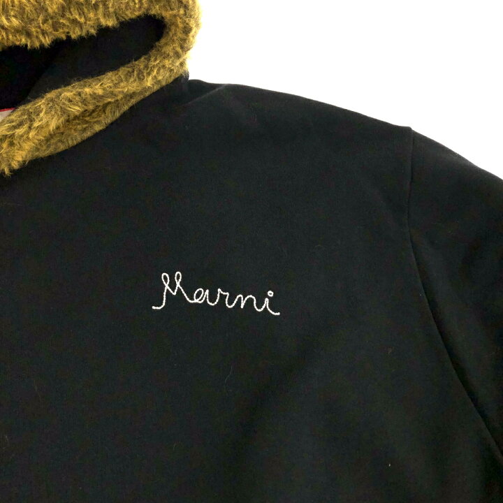 楽天市場】MARNI マルニ エコファープルオーバー パーカー 良好 46 