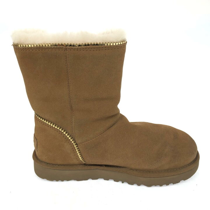 楽天市場】UGG アグ FLORENCE サイドジップムートンブーツ 23cm  