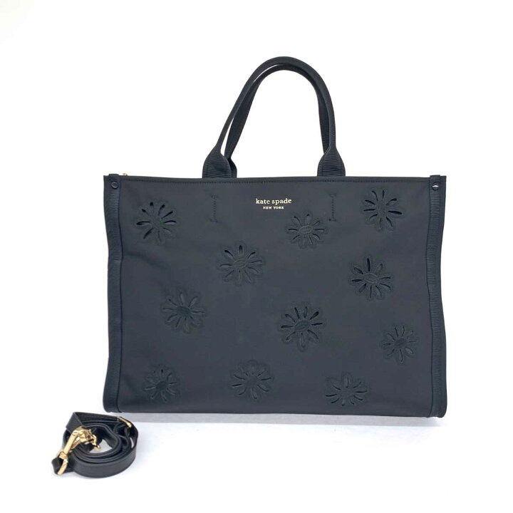 楽天市場】Kate spade ケイトスペード 2WAYバッグ ブラック ナイロン 