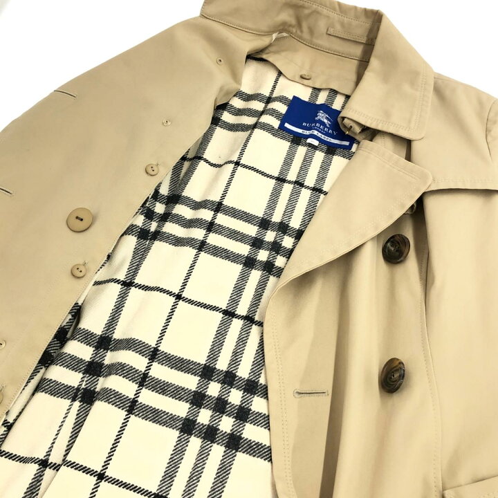 楽天市場】BURBERRY BLUE LABEL バーバリーブルーレーベル トレンチ 