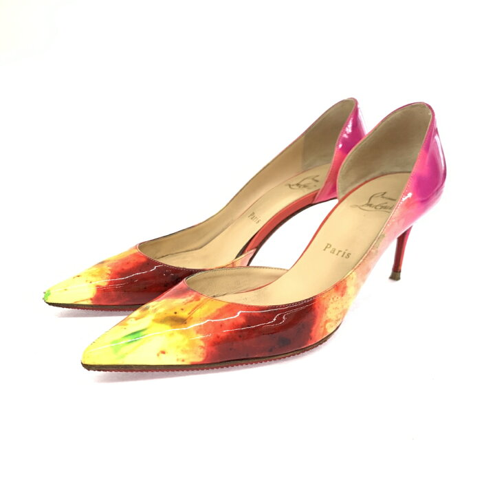 楽天市場】Christian Louboutin クリスチャンルブタン パンプス 37 1/2 