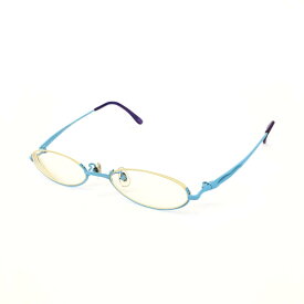 ATELIER SAB アトリエサブ メガネフレーム 度入り NO.10014 ブルー レディース メガネ 眼鏡 サングラス sunglasses 服飾小物 【中古】