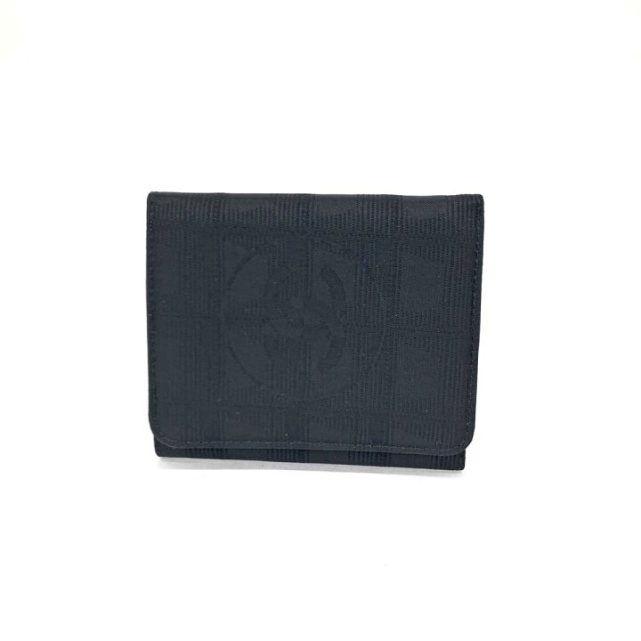 楽天市場】CHANEL シャネル ニュートラベルライン 三つ折り財布 良好 